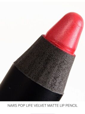 NARS “Pop Life” Velvet Matte Lip Pencil - reddish coral